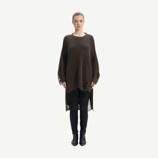 Ever Jumper (Longer version) Bone & Arrow NZ designer fashion